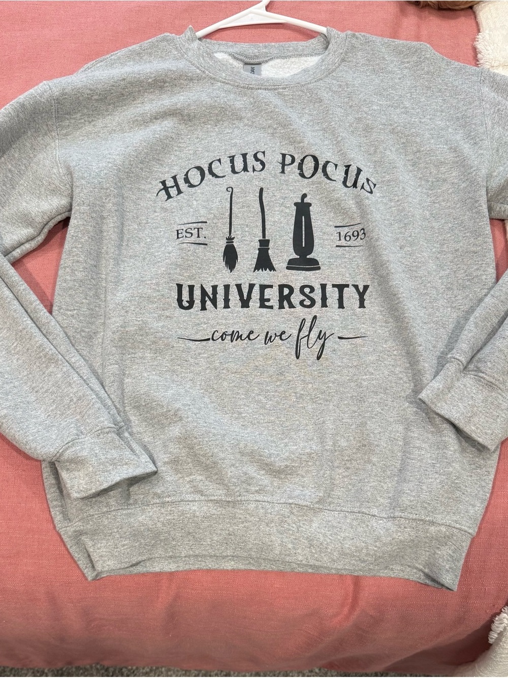 Hocus Pocus University Crewneck Sweatshirt - Gray